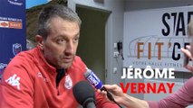 Jérôme Vernay : « Notre première mi-temps doit nous servir »