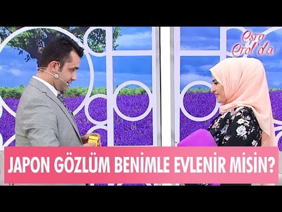 Japon gözlüm benimle evlenir misin? - Esra Erol'da 24 Mayıs 2017