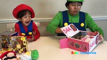 YOSHI GIANT EGG SURPRISE TOYS FOR KIDS Mario and Luigi Irl Nintendo Toys Unboxing Ryan ToysReview