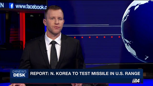 i24NEWS DESK | Report: N.Korea to test missile in U.S. range | Friday, October 6th 2017