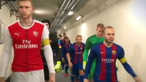 Pro Evolution Soccer 2017 - Tiki Taka - FC Barcelona vs Arsenal FC (PlayStation 4 Gameplay)