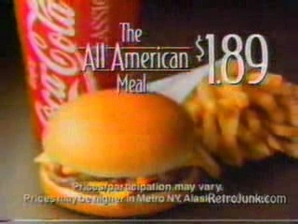 McDonald's All American Meal video Dailymotion