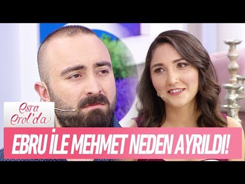 Nikah yolundaki Ebru ile Mehmet neden ayrıldı? - Esra Erol'da 5 Eylül 2017