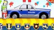 CAR WASH | Builds Car - Car Fory : POLICE CAR | Videos For Kids | BEST iOS Apps for Children