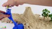 Mini Beach Volcano T-Rex - Learning Dinosaur Names Sound For Kids - Toys DIY Learn Kinetic Sand #32