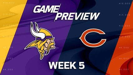 Vikings vs. Bears Week 5 preview