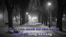 [Karaoke] ĐƯỜNG VỀ KHUYA - Minh Kỳ & Lê Dinh (Giọng Nam: D)
