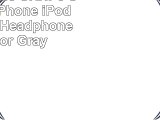 New VM Audio SRHP5 Stereo MP3iPhone iPod On Ear DJ Headphones Monitor  Gray