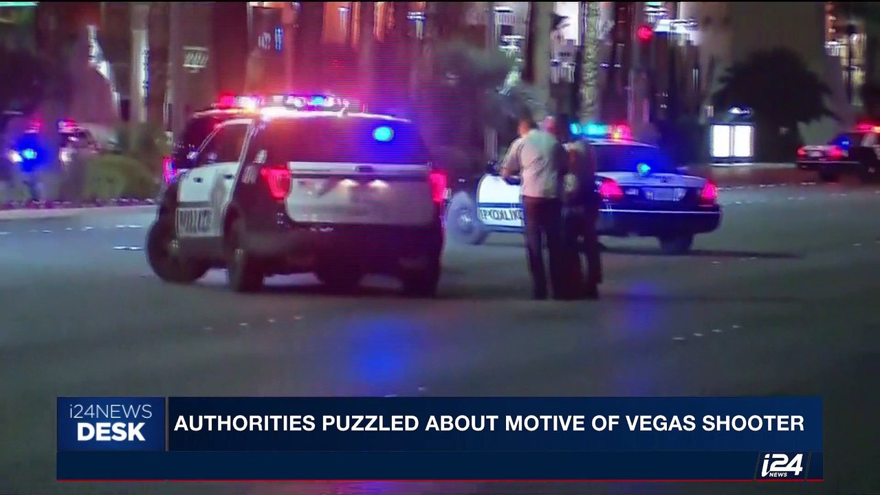 i24NEWS DESK | Authorities puzzled about motive of Vegas shooter | Friday, October 6th 2017