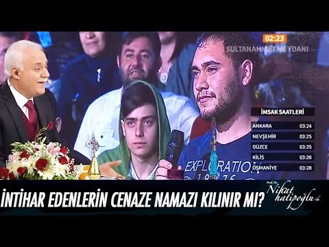 İntihar edenlerin cenaze namazı kılınır mı? - Nihat Hatipoğlu ile Sahur 30 Mayıs 2017