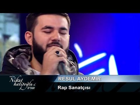 Başarılı rap sanatçısı Resul Aydemir, Nihat Hatipoğlu ile İftar programına konuk oldu...