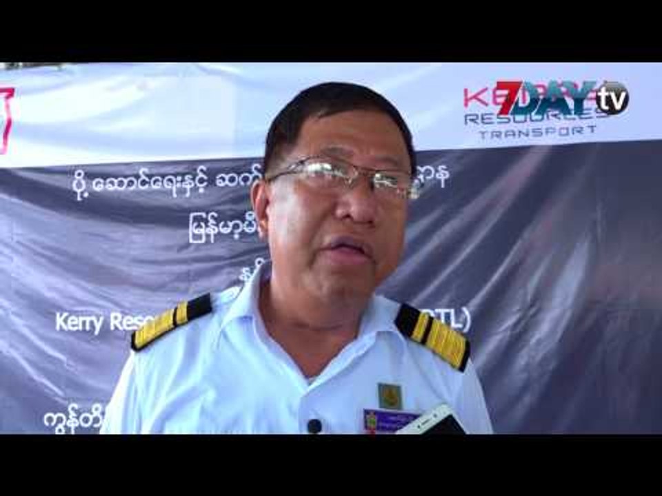 ရန္ကုန္-မႏၱေလး ကုန္ေသတၱာတင္ရထား ေျပးဆြဲၿပီ