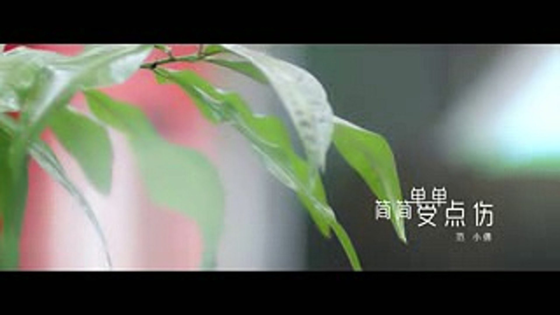 【HD】范小倩-簡簡單單受點傷MV [Official Music Video]官方完整版MV