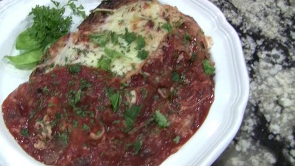 Cheesy Eggplant Parmesan