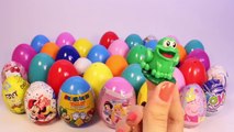 SURPRISE EGGS PEPPA PIG MICKEY MOUSE MINNIE MOUSE Маша и Медведь POCOYO FROZEN PLAY DOH EGGS