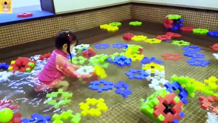 Indoor Playground Fun for Kids and Family Rainbow Slide Colors Play Ball _ MariAndKids Toys_