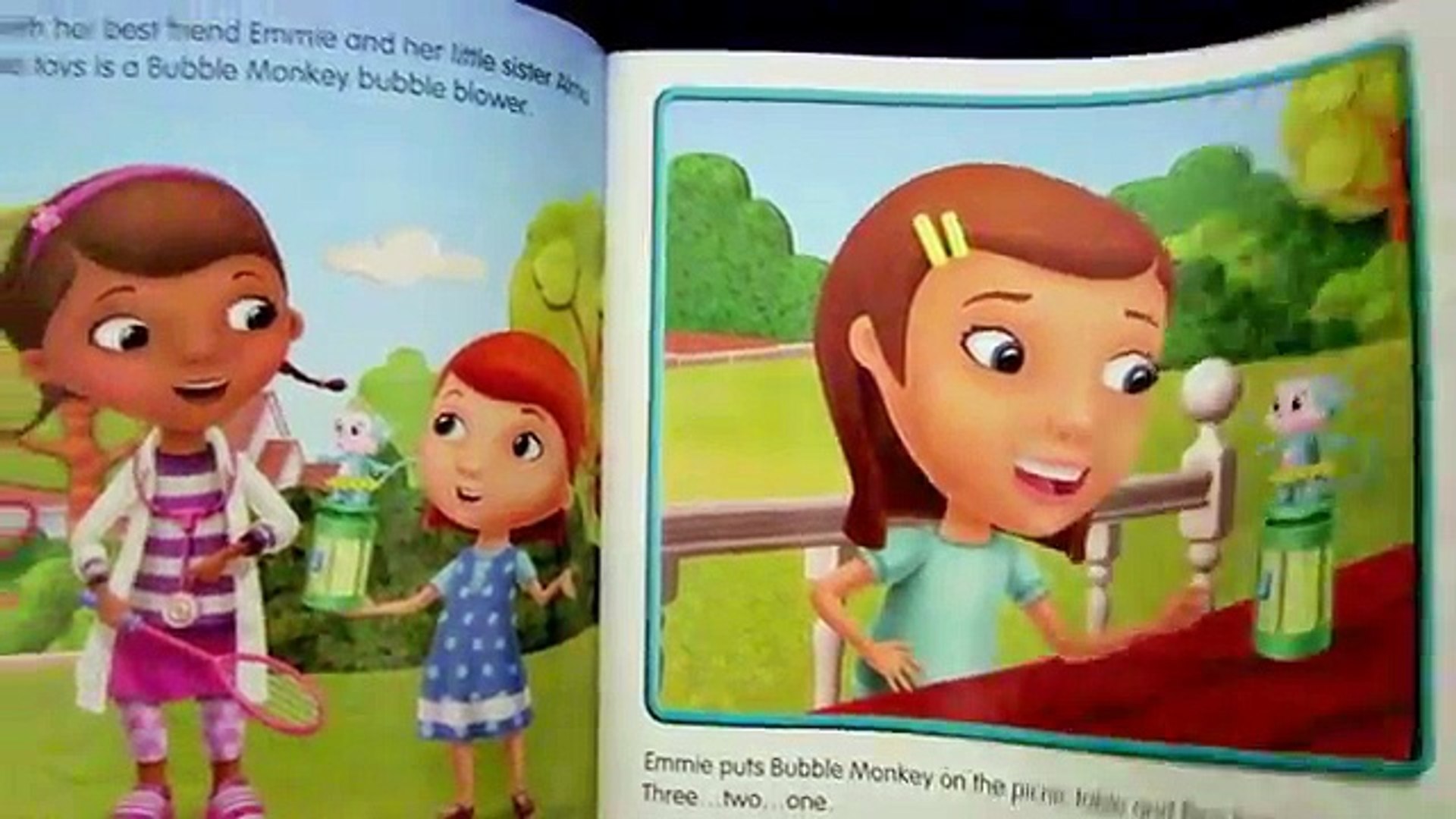 doc mcstuffins bubble monkey