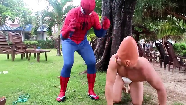 Bad Silicone Baby MESSY TOILET Gross POOP! w/ Frozen Elsa & Spiderman Superhero Fun in Real Life IRL