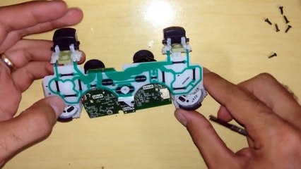 Como Desmontar e Montar o Controle do PS3 - DUALSHOCK3 SIXAXIS ORIGINAL