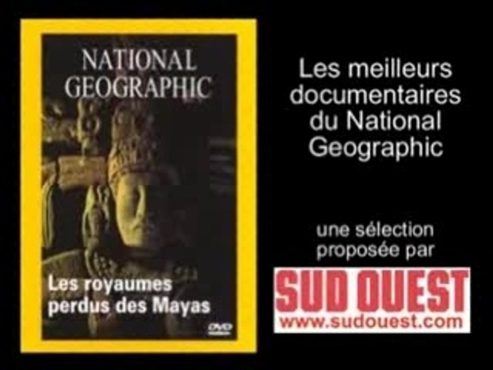 DVD National Geographic Sud Ouest - Royaumes mayas