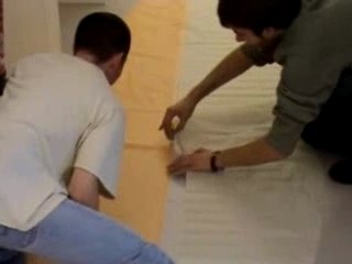 Une montgolfière en papier de soie