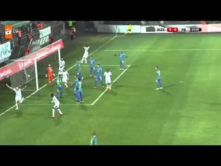 Rizespor - Fenerbahçe Gol: Kadlec