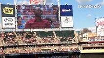 Video: Eddie Guardado inducts Torii Hunter into #MNTwins Hall of Fame.