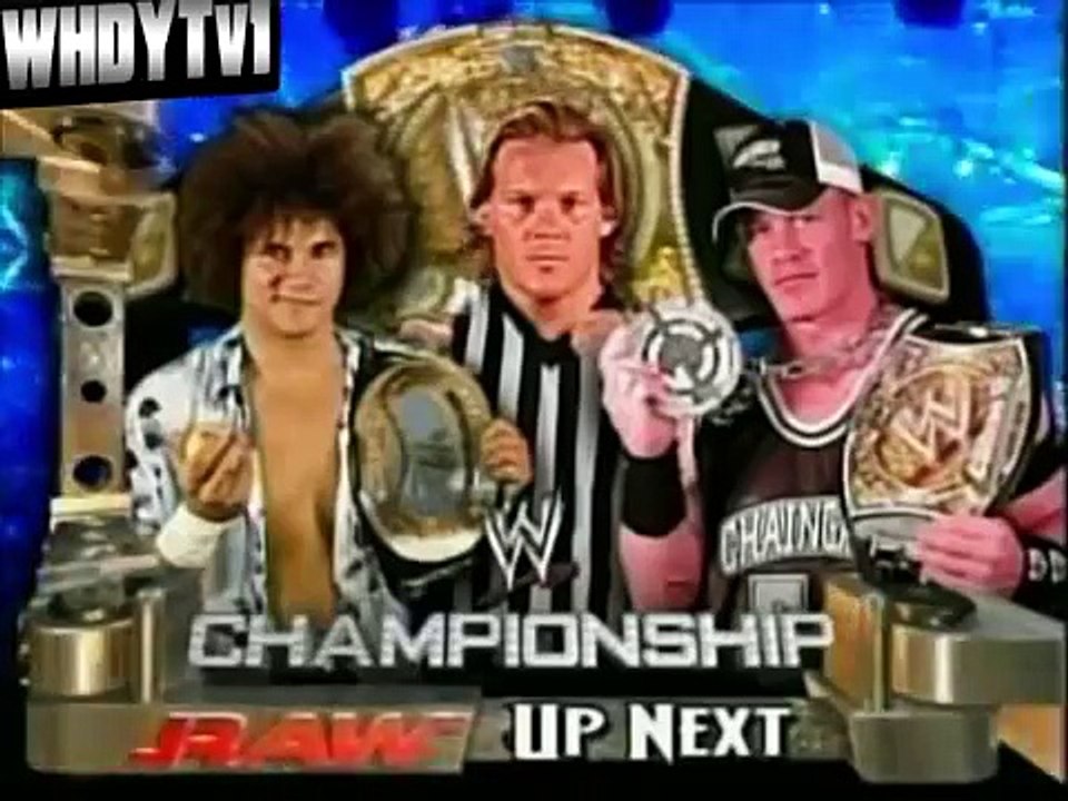 WWE RAW 812005 - John Cena vs Carlito (Chris Jericho as Ref) (WWE Championship) (12)