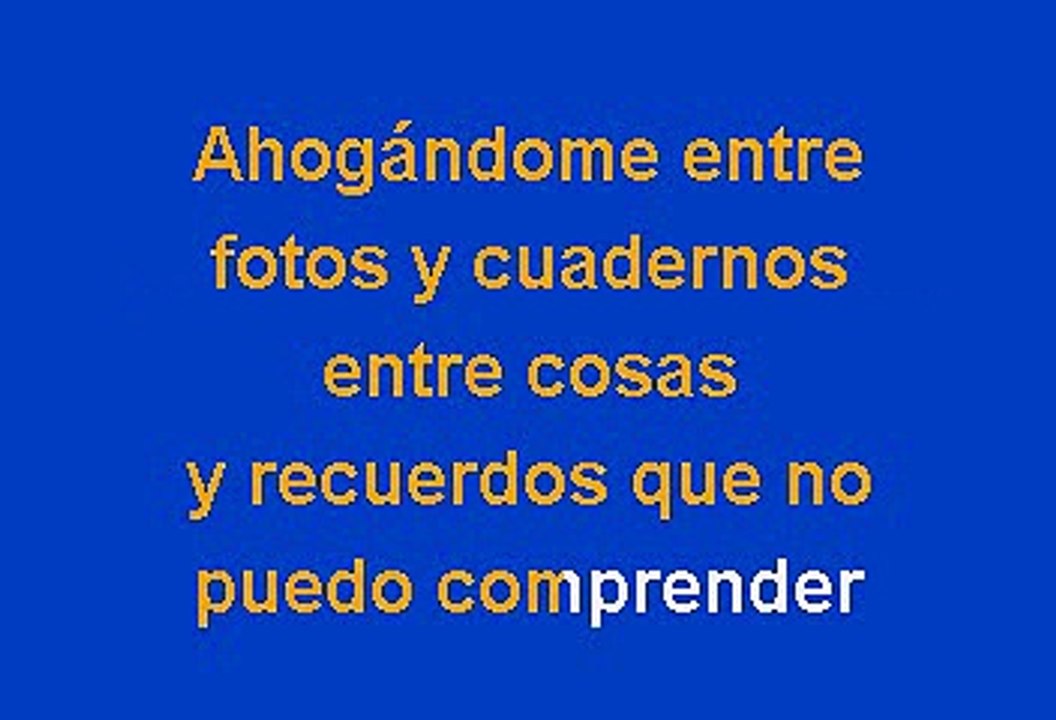 Shakira - Estoy Aqui (Karaoke)