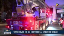 Warehouse ng SM North EDSA, nasunog kagabi