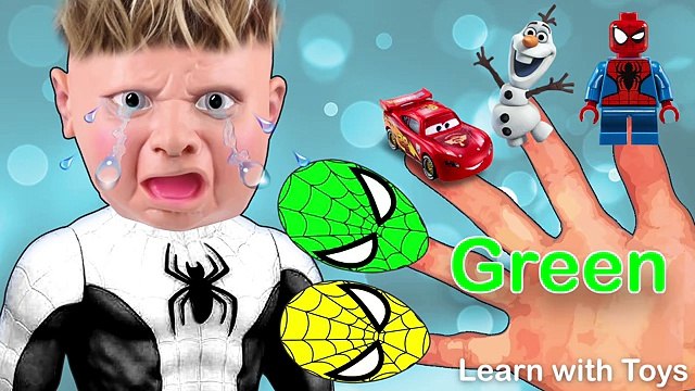 Crying Babies Eggs Surprise Learn Colors Spiderman Kids Toys Feeding Cute Baby