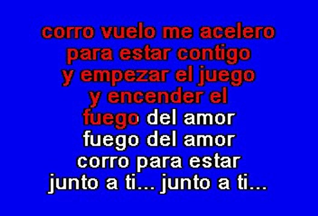 Timbiriche - Corro, Vuelo, Me Acelero (Karaoke)