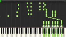 (ピアノ)[にゃんこデイズ ED] Nyanko Days endingOP (Piano synthesia tutorial)