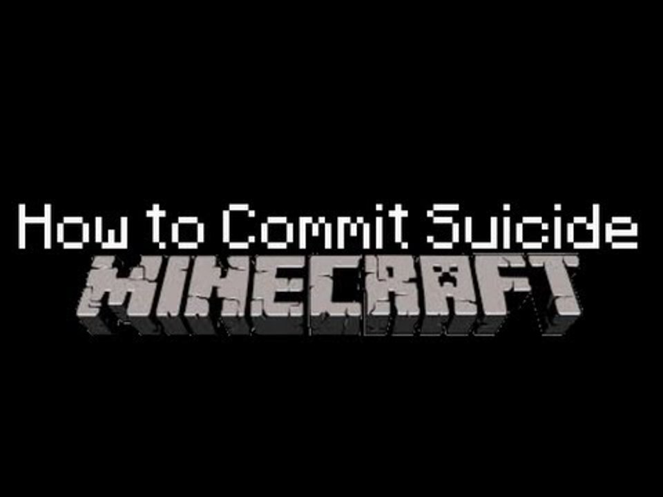 Minecraft - How to Commit Suicide Tnt Style