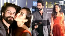 Shahid Kapoor & Mira Rajput KISS At IIFA Awards 2017