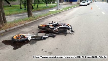 В саратовской больнице после аварии оказались мотоциклист и его