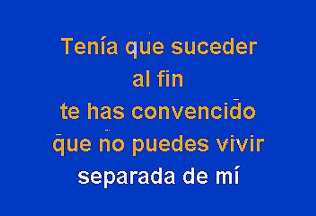Víctor Yturbe El Pirulí - Condicion (Karaoke)