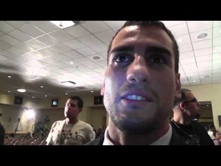 boxing star phil lo greco talks to EsNews