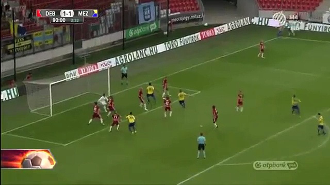 Debrecen 1:2 Mezokovesd (Hungarian NB I 15 July 2017)