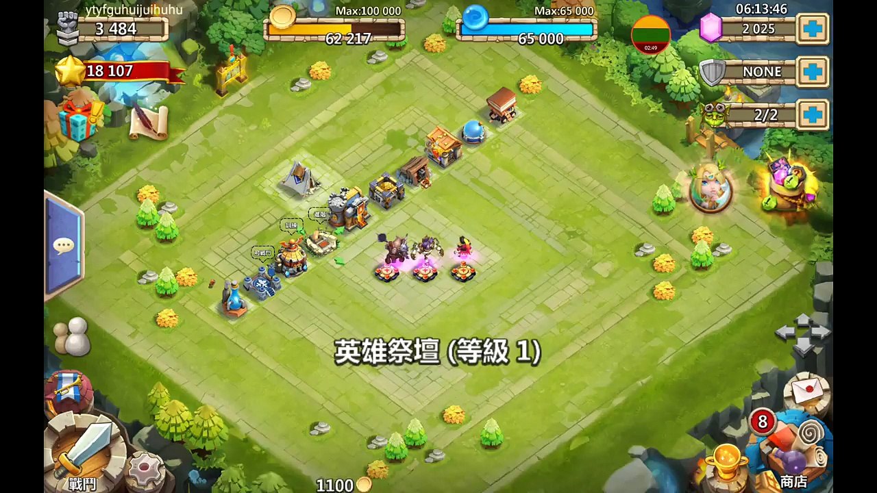 MUST SEE New CRAZY Hero Gameplay Steel Fist Castle Clash TW Update