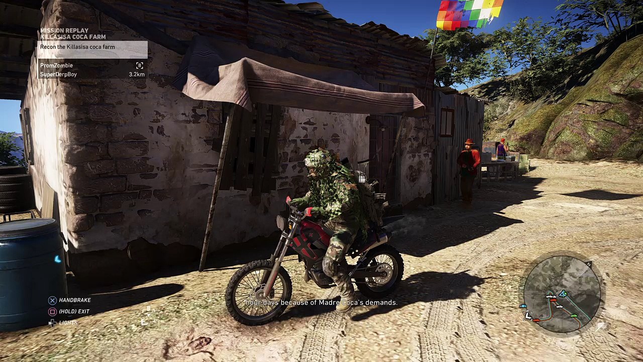 Wildlands bike physics