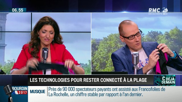 La chronique d'Anthony Morel: Un maillot de bain idéalement connecté - 17/07