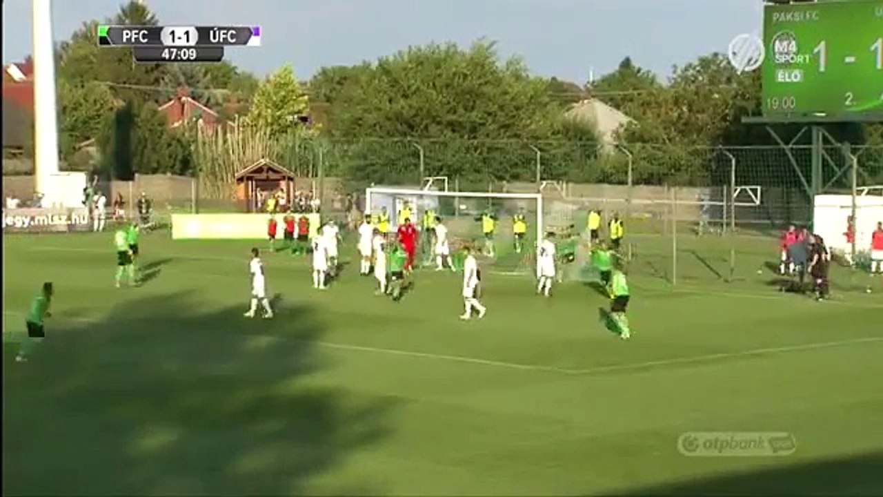 Paksi 1:2 Ujpest (Hungarian NB I 15 July 2017)