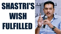Ravi Shastri granted wish with Bharat Arun as India's bowling coach | Oneindia News