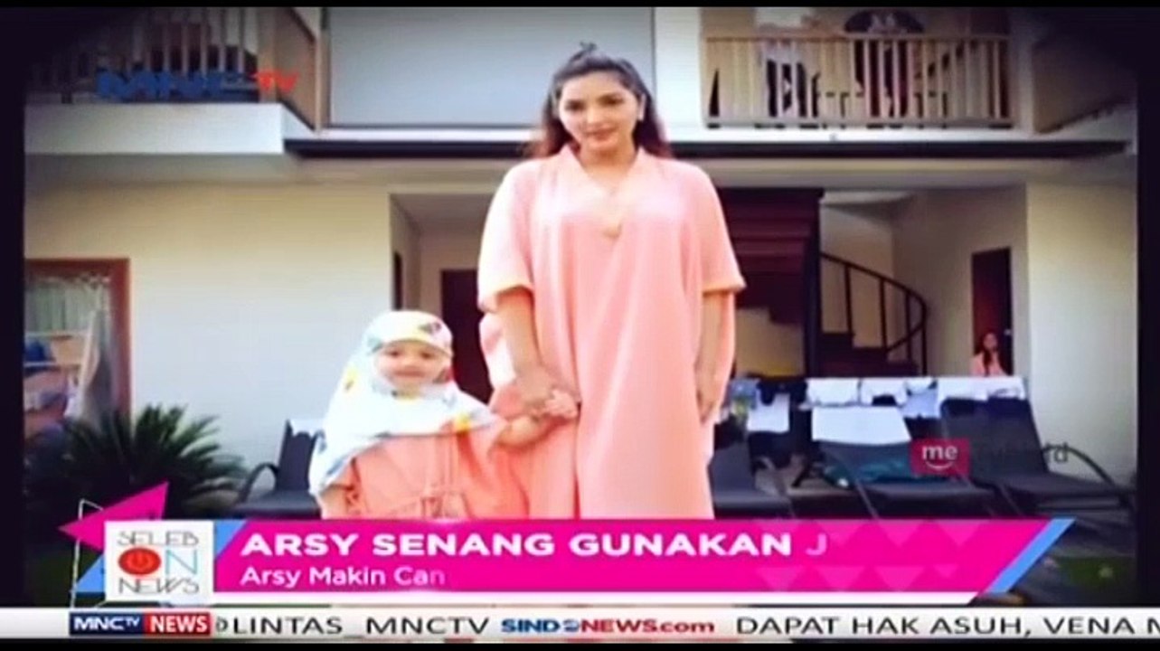 Selain Aktif, Arsy Senang Memakai Jilbab