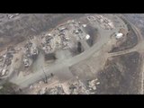 Drone Footage Reveals Homes Destroyed by British Colombia Wildfires