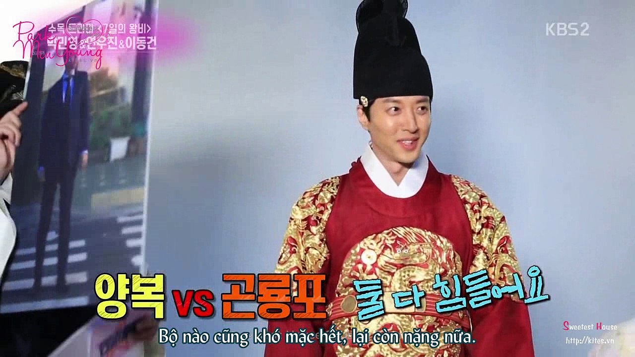 【VIETSUB| INTERVIEW】Phỏng vấn các diễn viên '7 ngày làm Vương phi"\ Seven Day Queen\7일의 왕비: Park Min Young, Yeon Woo J