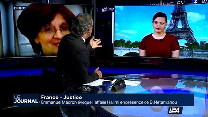 E. Macron évoque l'affaire Halimi en présence de B. Netanyahou