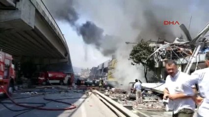 Samsun Sanayi Sitesinde Yangın 4 Yaralı