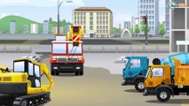 New Car Cartoon Tractor & JCB Excavator Kids Video Compilation Trucks Real Diggers for children